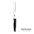 Jogo de Faca e Garfo Trinchante Kit Churrasco 2pcs Brinox Cross Aço Inox - Imagem 4