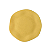 Prato De Sobremesa Ryo Maracujá Porcelana Decorado 21,5cm Oxford Amarelo - Imagem 1