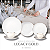 Prato Raso Porcelana Luxo Borda Dourada 27cm Legacy Gold Mesa Posta - Imagem 2