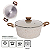 Jogo de Panelas Antiaderente Cerâmica Cooktop Fogão Indução Kit 8 Peças Conjunto Marmol - Imagem 2
