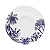 Jogo De Pratos Fundo Porcelana 23,5cm Kit 4 Peças Oxford Toile de Jouy - Imagem 2