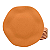 Jogo Pratos De Sobremesa Ryo Papaya 21,5cm Kit 6 Peças Porcelana Oxford Laranja - Imagem 1