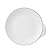 Jogo De Pratos Fundo 20,5cm Porcelana Kit 6 Peças Luxo Borda Prata Legacy Silver - Imagem 1