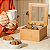 Organizador Porta Chá Sachê Bambu Caixa Decorativa Bijuterias 6 Divisórias Especiarias - Imagem 4