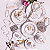 Prato Raso Porcelana Luxo Borda Dourada 29cm Borboleta Mesa Posta Soleil Encantada - Imagem 3