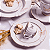 Aparelho De Jantar Jogo Pratos Porcelana Kit 18 Peças Soilel Encantada Borboleta Oxford - Imagem 2