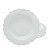 Jogo De Pratos Raso Kit 4 Peças Porcelana 27cm Refeição Fancy Wolff Branco Jantar - Imagem 1