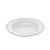 Jogo De Pratos Sobremesa Kit 4 Peças 20cm Porcelana Fancy Wolff Branco - Imagem 5