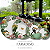 Jogo De Pratos Raso Jantar Cerâmica 29cm Kit 4 Peças Refeição Paradiso Alleanza Tropical - Imagem 5