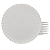 Kit Jogo 6 Pratos De Sobremesa 20cm Porcelana Wolff Pétala Branco Matt - Imagem 1