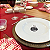 Kit Jogo 4 Pratos De Sobremesa 21cm Porcelana Tramontina Elisa Borda Dourada - Imagem 4