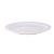 Jogo 24 Pratos Sobremesa Tramontina 21cm Porcelana Branco Restaurante Buffet Hotel Bar - Imagem 6