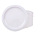Jogo 50 Pratos Sobremesa Tramontina 21cm Porcelana Branco Restaurante Buffet Hotel Bar - Imagem 1