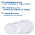 Jogo Kit 12 Pratos Tramontina Porcelana Branco Para Restaurante Buffet Hotel Bar - Imagem 4