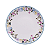 Jogo De Pratos Raso Refeição Kit 4 Peças Porcelana 25cm Aura Tramontina Jantar - Imagem 2