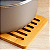 Kit 2 Descansos Protetor Apoio De Panela Bambu Quadrado 15cm Mesa Posta - Imagem 5
