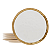 Aparelho Jogo de Jantar Kit 12pcs Porcelana Luxo Borda Dourada Dubai Wolff - Imagem 5