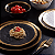 Aparelho Jogo de Jantar Kit 12pcs Porcelana Luxo Borda Dourada Dubai Wolff - Imagem 4