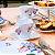 Jogo Xicaras de Chá Café Com Pires Kit 6 Peças 200ml Borboleta Wolff Porcelana - Imagem 4