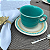Jogo 4 Xicaras de Chá Café C/ Pires 200ml Cerâmica Biona Louros - Imagem 5