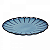 Jogo De Pratos Para Sobremesa Kit 6 Peças 21cm Cerâmica Scallop Azul - Imagem 6