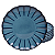 Jogo De Pratos Fundo Risoto Massas Kit 6 Peças 23cm Cerâmica Scallop Azul - Imagem 1