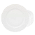 Jogo De Pratos Fundo Kit 6 Peças 22cm Sopa Branco Porcelana Limoges Vendange - Imagem 1