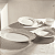 Jogo De Pratos Fundo Kit 4 Peças 22cm Sopa Branco Porcelana Limoges Vendange - Imagem 3