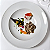Jogo De Pratos Rasos Jantar Refeição Kit 6 Peças 27cm Branco Porcelana Brizzard - Imagem 5