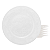 Jogo Pratos De Sobremesa Kit 6 Peças 19cm Branco Opalino Everyday Lyor - Imagem 1