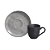 Xicara de Café Chá Com Pires 120ml Cerâmica Bio Dust Porto Brasil - Imagem 1