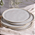 Pratos De Sobremesa 21,5cm Bio Latte Cerâmica Porto Brasil Rustico - Imagem 2