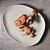 Pratos De Sobremesa 22,5cm Oval Orgânico Latte Cerâmica Porto Brasil - Imagem 2