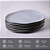 Prato Raso Jantar Refeição 31cm Oval Orgânico Dust Cerâmica Porto Brasil Rustico - Imagem 4