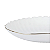 Prato Fundo Tetis em Vidro Opalino Gold Rim Sopa 22,9cm Fullfit - Imagem 2