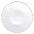 Prato Fundo Tetis em Vidro Opalino Gold Rim Sopa 22,9cm Fullfit - Imagem 1