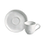 Xicara de Chá Café Com Pires 120ml Cerâmica Bio New White Branco Porto Brasil - Imagem 1