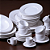 Jogo De Pratos Fundo 22cm Kit 4 Peças Sopa Roma Branco Cerâmica Porto Brasil - Imagem 4