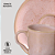 Jogo De Xicaras Chá Café Com Pires 120ml Kit 4 Peças Cerâmica Bio Litchi Rosa Porto Brasil - Imagem 3