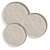 Aparelho De Jantar Jogo Pratos Bio Latte Kit 12 Peças Cerâmica Porto Brasil Rustico - Imagem 1