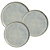 Aparelho De Jantar Jogo Pratos Green Granite Kit 12 Peças Cerâmica Porto Brasil Rustico - Imagem 1