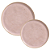 Aparelho De Jantar Jogo Pratos Bio Litchi Rosa Kit 12 Peças Cerâmica Completo Porto Brasil - Imagem 1