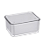 Kit 2 Organizadores De Geladeira 2,7L C/ Tampa e Cesto Escorredor Legumes Frutas Verduras - Imagem 3