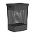 Cesto de Roupas Suja Com Tampa 49 Litros Organizador Grande Grid Ou - Imagem 5