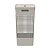 Cesto de Roupas Suja Com Tampa 49 Litros Organizador Grande Grid Ou - Imagem 3