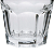 Copo Baixo Vidro Grosso 355ml Água Suco Resistente Luxo Casablanca - Imagem 3