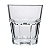 Copo Baixo Vidro Grosso 355ml Água Suco Resistente Luxo Casablanca - Imagem 1