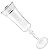 Jogo Taças Champanhe Espumante 300ml Kit 4 Peças Grace Cristal Friso Platino Luxo - Imagem 5