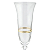 Jogo De Taças Champanhe Espumante 190ml Kit 6 Peças Grace Cristal Decorado Friso Dourado Luxo - Imagem 5