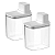 Kit 2 Pote Hermético 1,5L Medidor Porta Mantimentos Alimentos Organizador Drop - Imagem 9